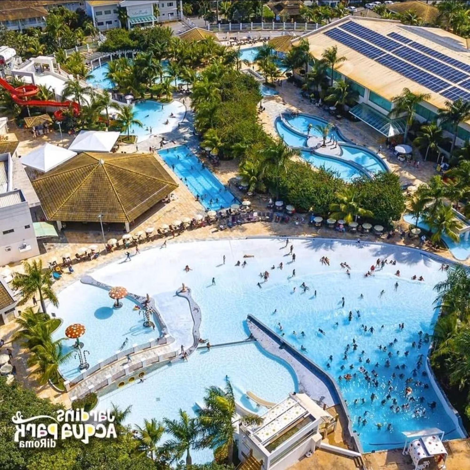 L'acqua Diroma - Suítes confortáveis - Park aquático 24 horas com Piscina de Ondas Caldas Novas Exterior foto